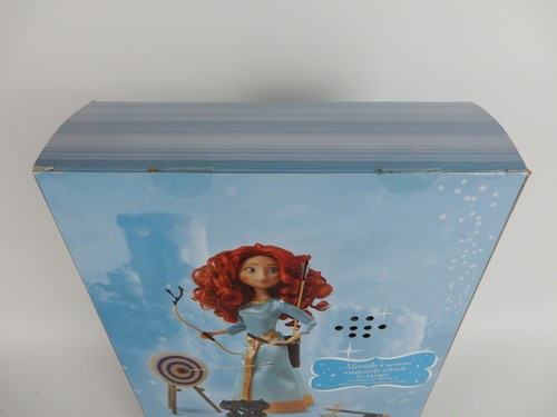 2015 Disney Store Merida Deluxe Singing Doll Princess w/ Bear Accessories Brave - Picture 6 of 10
