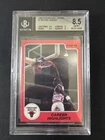 1986 Star Michael Jordan Rookie Card RC 7 Career Highlights BGS 8.5 (w 9.5 Sub)