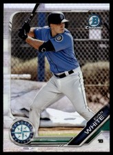 2019 Bowman Draft Chrome Refractor   Evan White Seattle Mariners #BDC-172