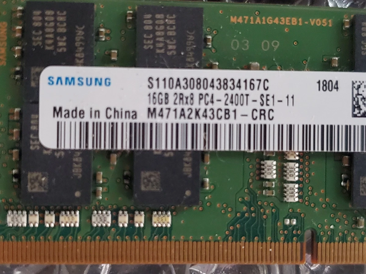 PC4-19200 (DDR4-2400) Bus Speed SO-DIMM Computer Memory (RAM) 32