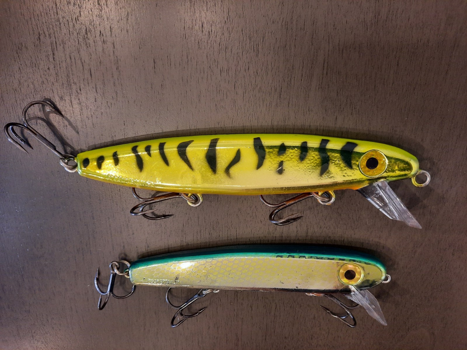 Joe Bucher Baby Shallow Raider & REG, Shallowraider  Musky Lures  -CHROME SERIES - Image 10
