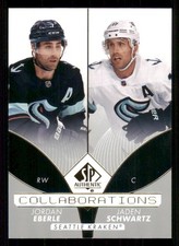 2022-23 SP Authentic Collaborations #C25 Jordan Eberle/Jaden Schwartz