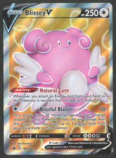 Pokemon TCG: Blissey V 182/198 Chilling Reign Full Art