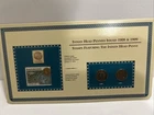 Indian Head Penny Panel- Coin & Stamp 1908 1909