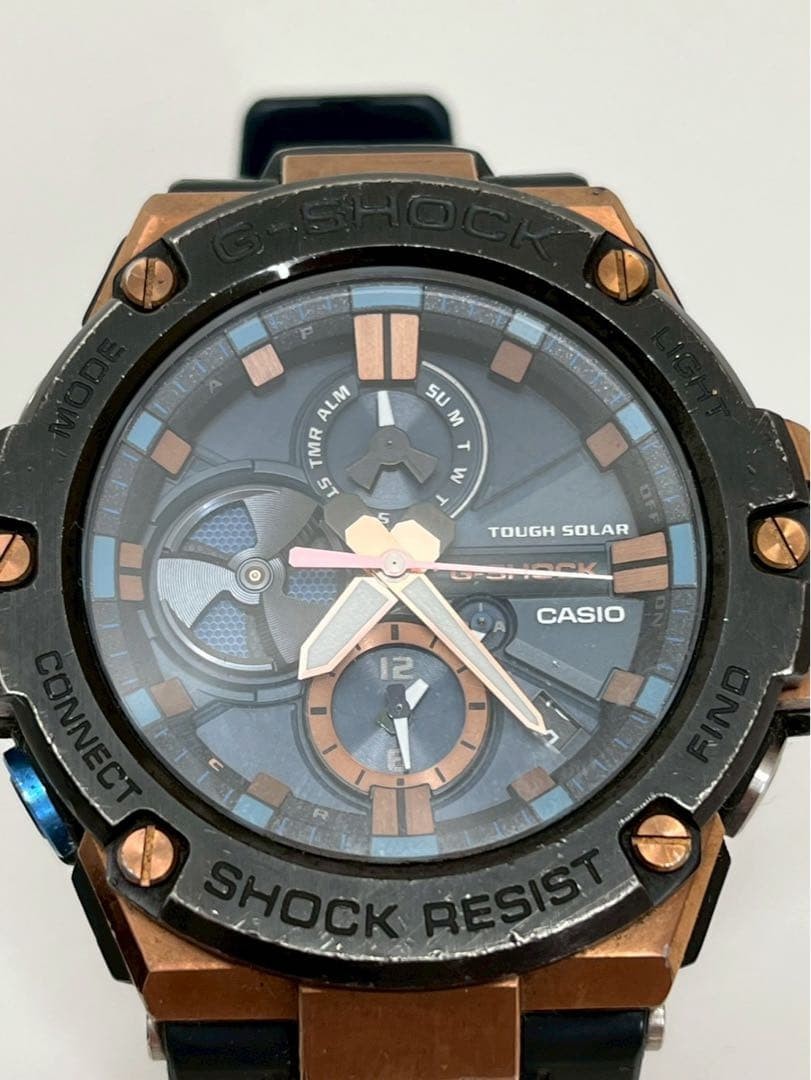 CASIO G-SHOCK G-STEEL Tough Solar Bluetooth Watch Black Bronze | eBay