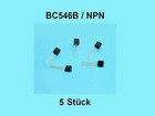 BC546B - Transistoren NPN / 80V / 0,1A / 5 Stück Neu