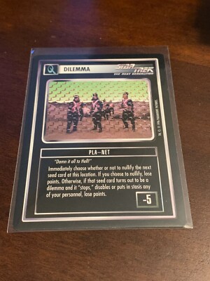 Star Trek CCG Q Continuum Pla-Net