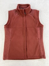 Woolrich Fleece Vest Full Zip Sleeveless Jacket Heavyweight Corral Womens Small