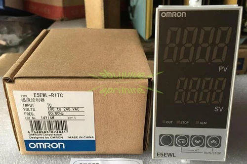 1piece OMRON Temperature Controller E5EWL-R1TC 100-240VAC