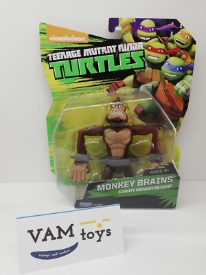 TMNT Teenage Mutant Ninja Turtles Monkey Brains Figure Nickelodeon