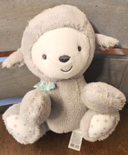 Carters Just One You Gray Musical Plush Wind-Up Lamb Baby Sheep grey stars 2015