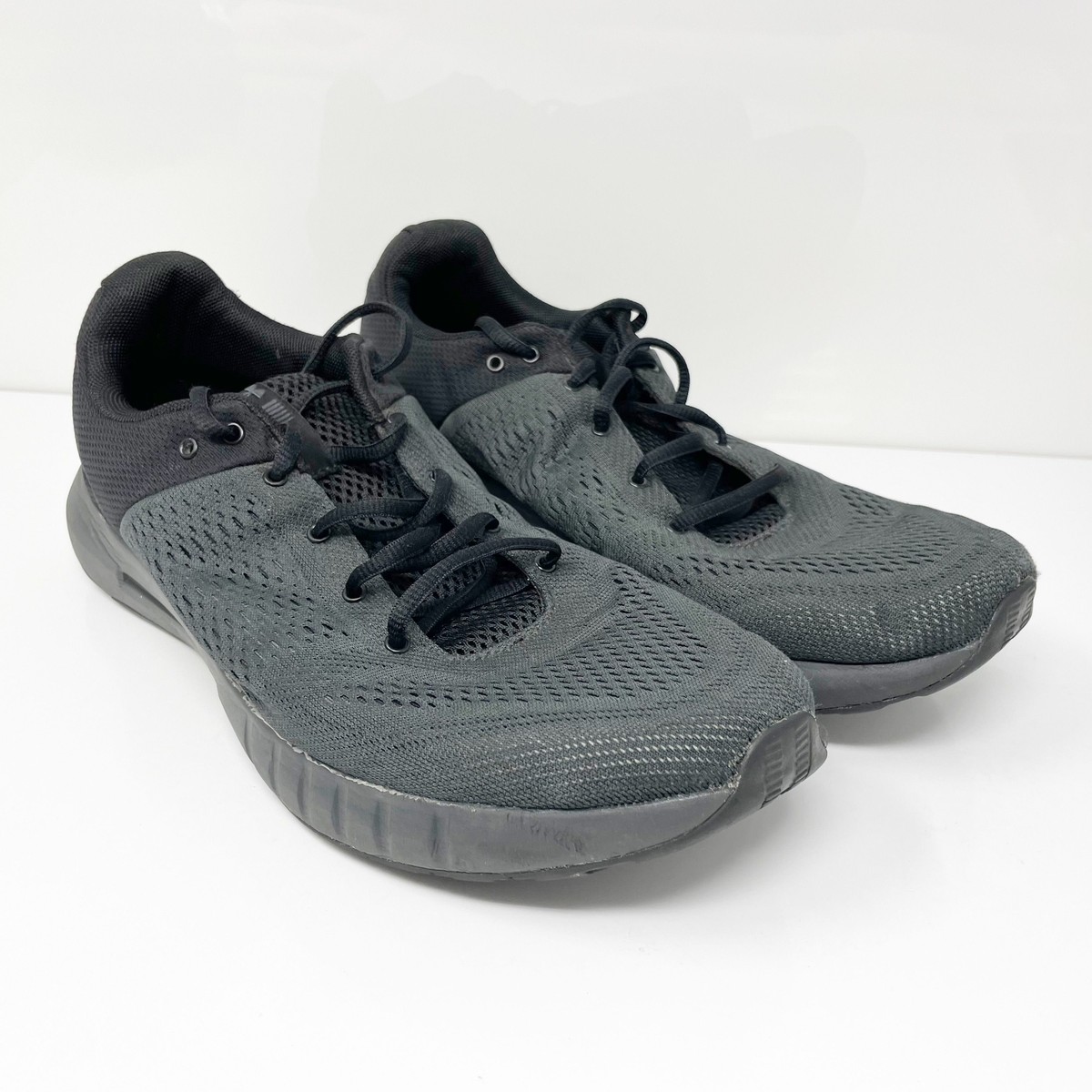 Under Armour Mens Micro G Pursuit 3000011-104 Black Running Shoes 
