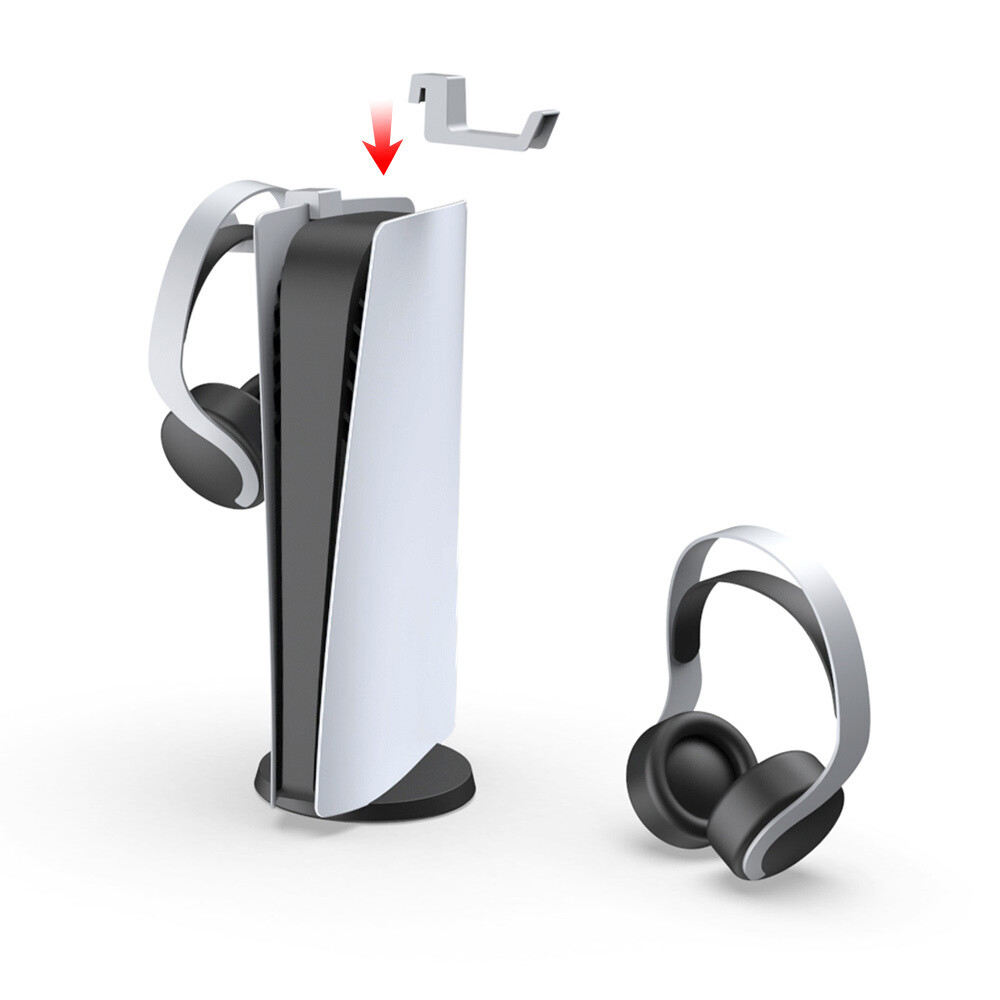 PS5 Headphone Stand Mount for Play Station 5 Console Gaming Headset Holder Hook-image