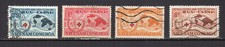 Vietnam du Sud la Croix-Rouge série 4 timbres oblitérés /TE3345