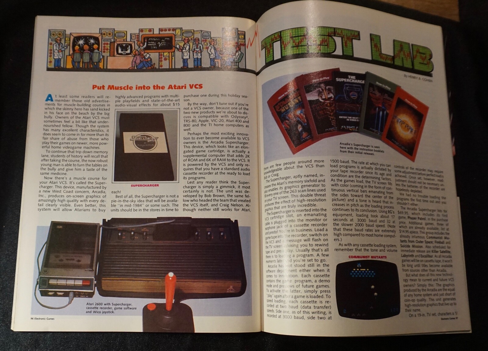 Electronic Games Magazine 9 November 1982 Tron, Rare Video Game mag