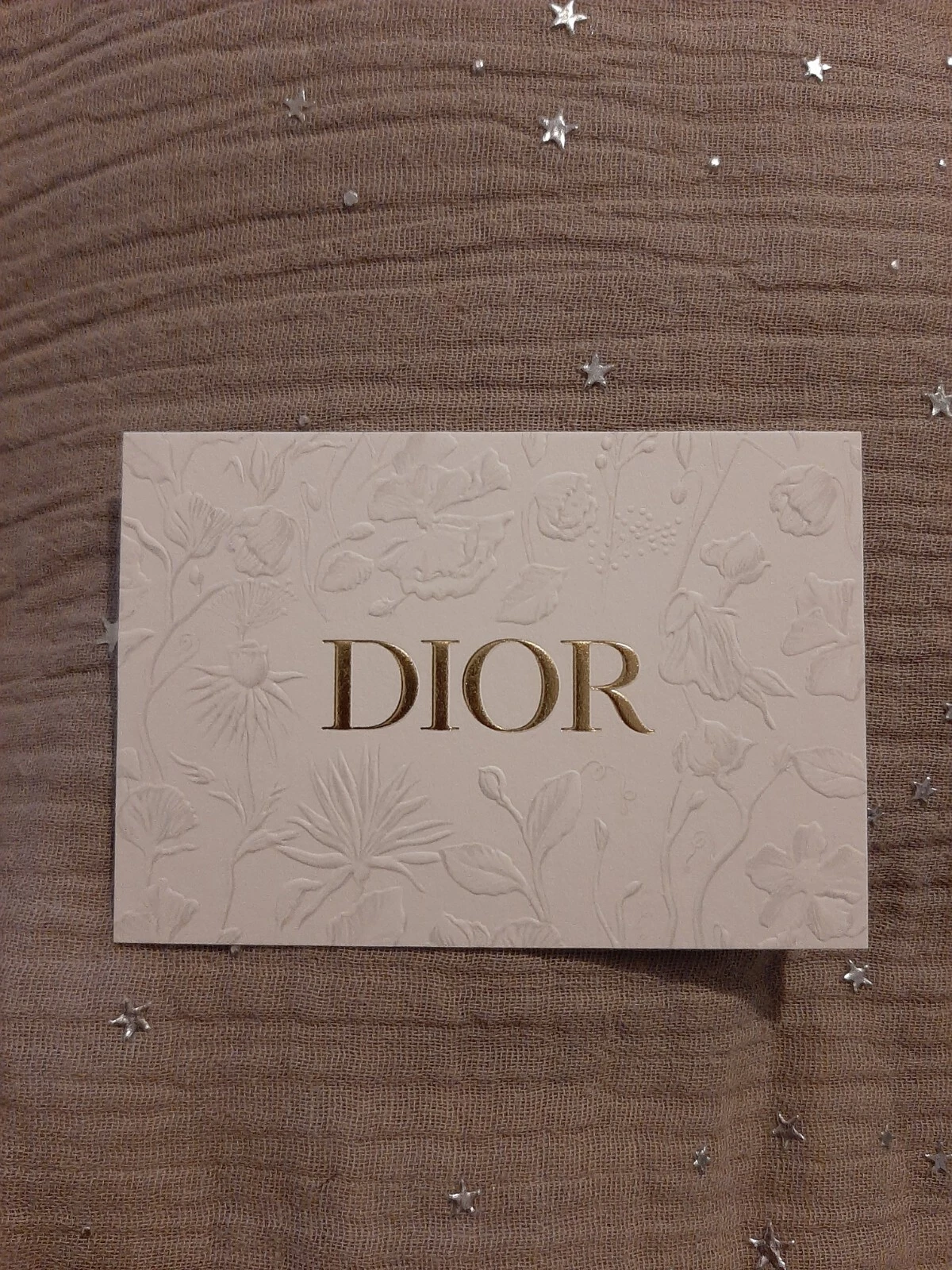 Carte Parfumée   Perfume Card . C. Dior