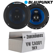 Lautsprecher Boxen Blaupunkt 3-Wege Auto KFZ Einbauset für VW Caddy 9KV Front