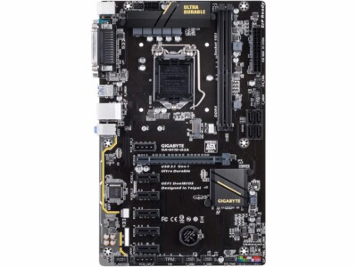 GIGABYTE GA-H110-D3A (rev. 1.0) LGA 1151 Intel H110 SATA 6Gb/s  Motherboard