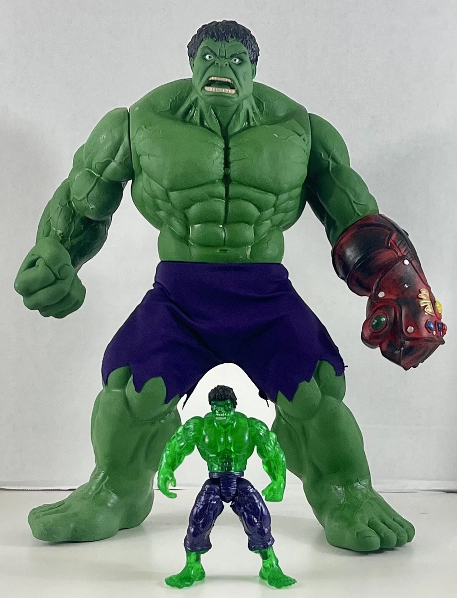 Set Of Hulk 20in Action Figure Hulk 6in Action Figure Mexican