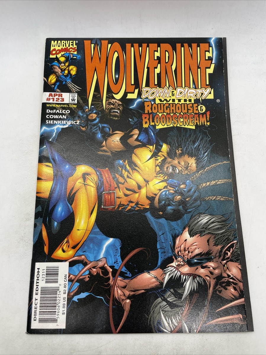 Wolverine 123 1998 Down and Dirty Roughhouse Bloodscream