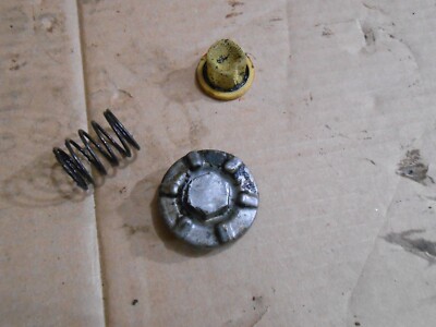 YAMAHA KODIAK 400 YFM 400 04 2004 engine oil plug drain spring screen filter