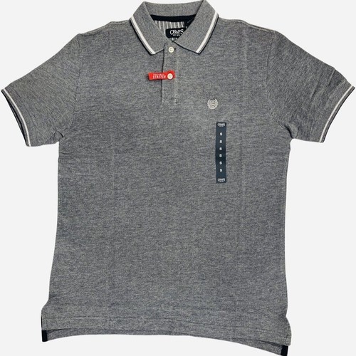 CHAPS Natural Stretch Light Polo Shirt in BLUE DEPTHS in Size SMALL *NWT* - Picture 2 of 3