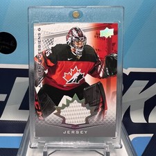 2021 UD Team Canada #45, ANN-RENEE DESBIENS SP 🔥🔥🔥 Jersey Relics Card