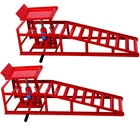 NEW-Auto Car Truck Service Ramps Lifts,Garage Car Lift Hydraulic Ramps Blac