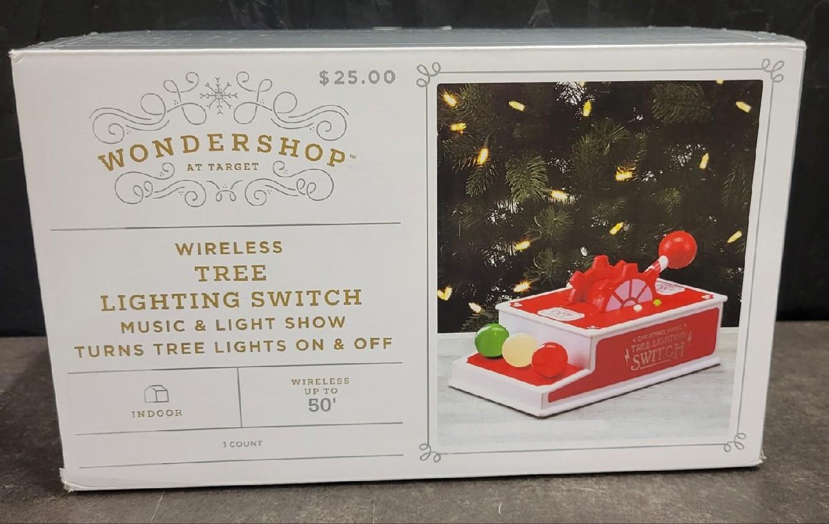 Wondershop Wireless Christmas Tree Lighting Switch for sale online