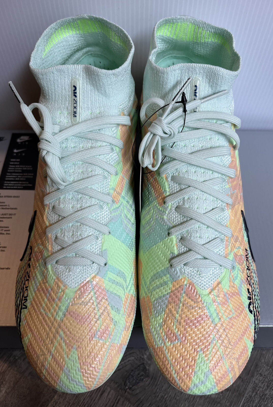 Size 7.5 - Nike Zoom Mercurial Superfly 9 Elite FG Bonded Pack for 