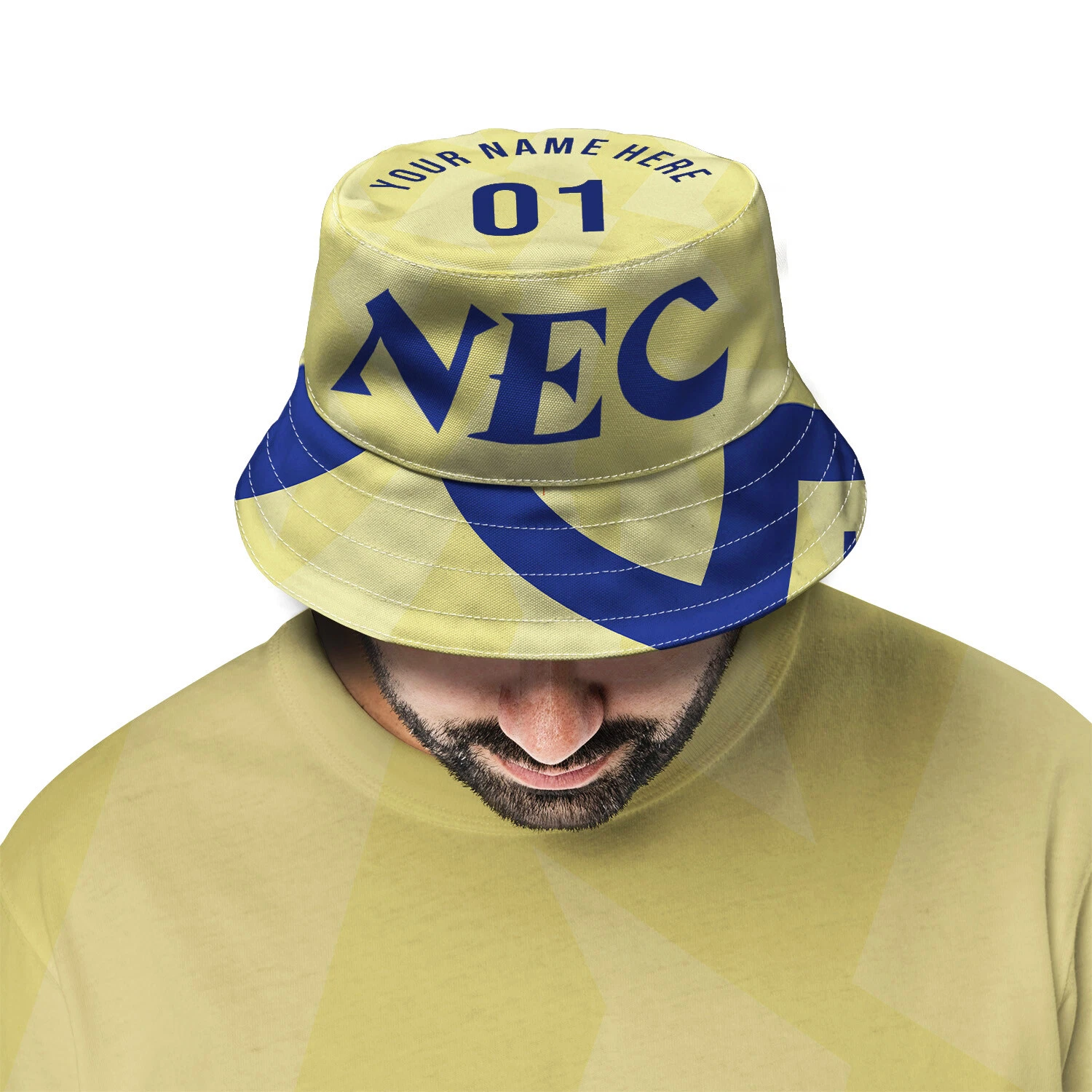 Merseyside Blues 1990 Away Retro Bucket Hat Beach Festival Fisherman Hat