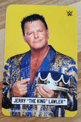 JERRY THE KING LAWLER 2020 Ravensburger WWE Royal Rumble Game Card