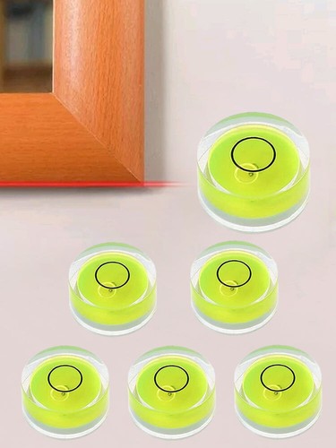 5pcs Precision Circular Mini Spirit Level Horizontal Ruler Tool Set Bubble Meter - Picture 8 of 12