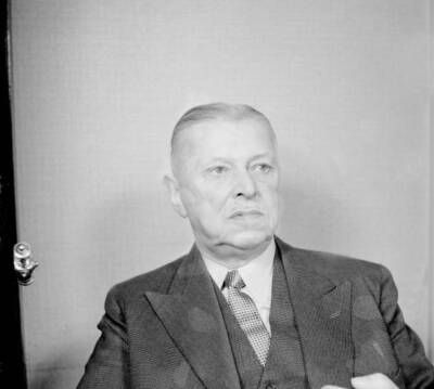 Otto Daetwyler Financier Switzerland 1952 Old Photo