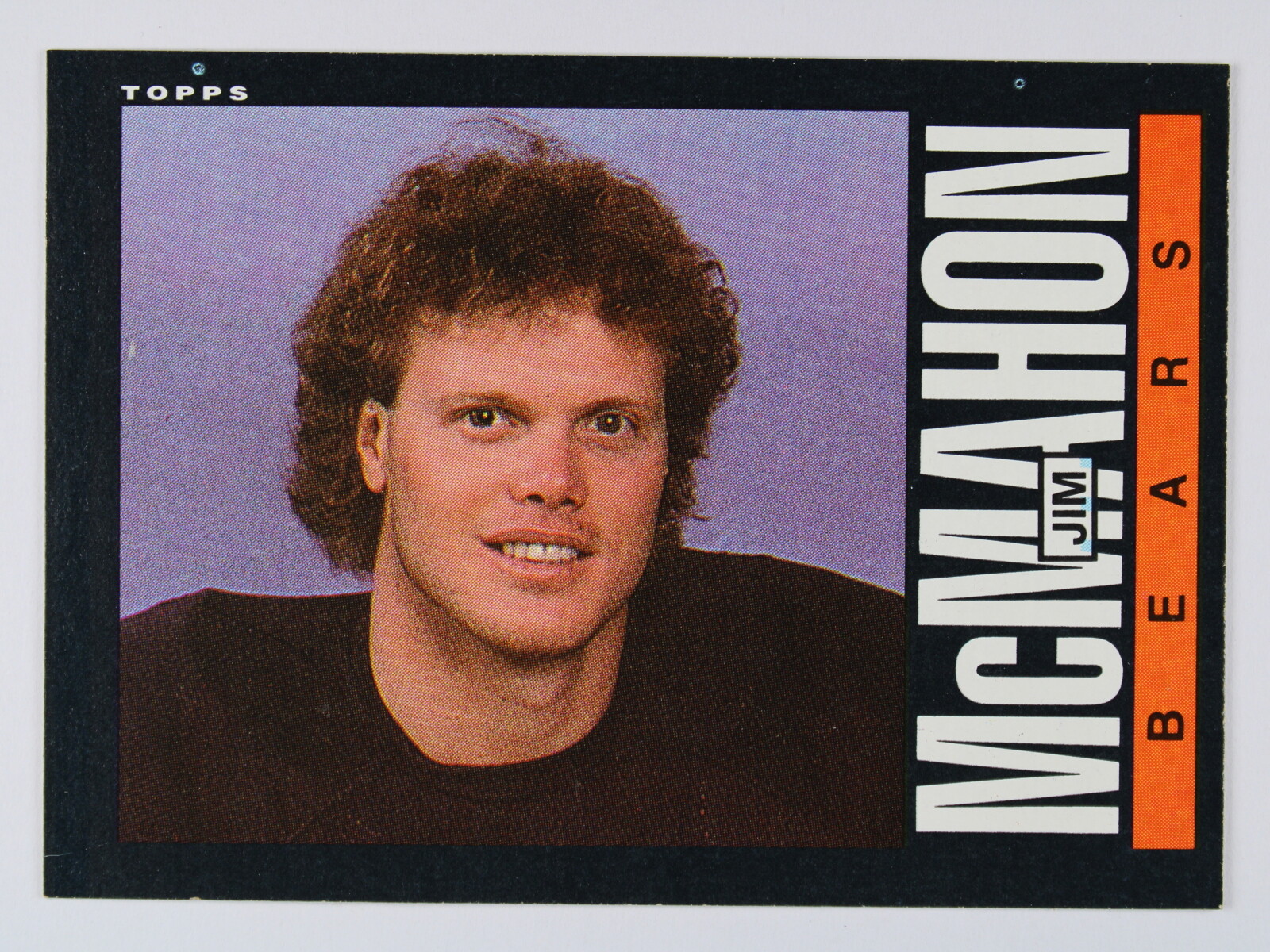 1985 Topps - Jim McMahon #31 Chicago Bears NM-MINT | eBay