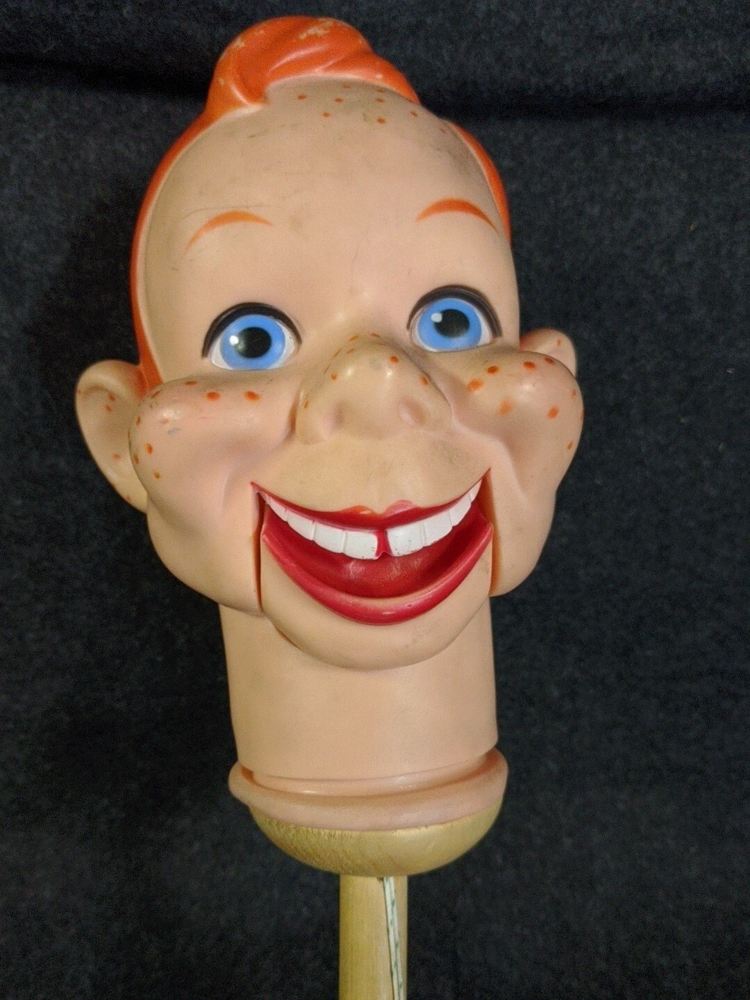 Vintage 1972 Howdy Doody Ventriloquist Dummy 30” Eegee With Head Stick
