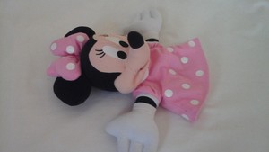 minnie mouse hand puppet
