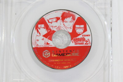NARUTO Gekitou Ninja Wars 2 Taisen Disc Only Nintendo GameCube GC Japan Import