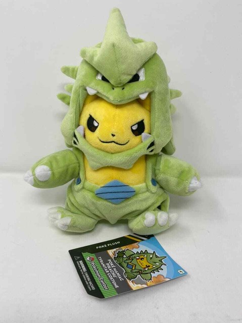 pikachu tyranitar plush