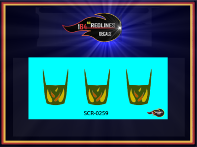 Decalcomania Auto Police Cruiser In Scala 1:64 - Replica Redline Custom - Foto 7