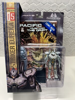 Pacific Rim - Striker Eureka (Jaeger) 4'' Scale Action Figure with Comic Book