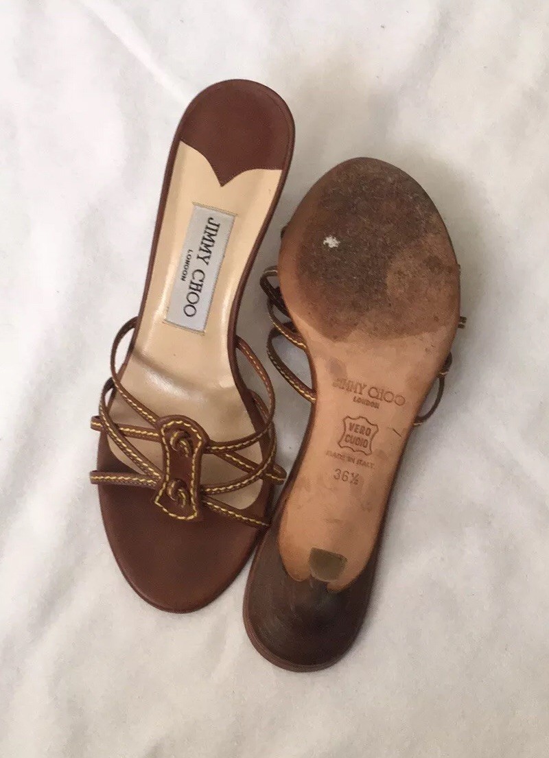 半額セール JIMMY CHOO LYN45 NAPA LOW HEELS SANDAL NEW JIMMY CHOO LEV BLACK LEATHER SLINGBACK SANDALS SIZE 39
