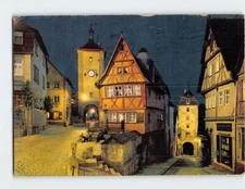 Postcard Plönlein Rothenburg ob der Tauber Germany