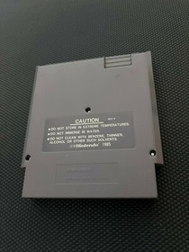 Jordan Vs. Bird - Original NES Nintendo Basketball Game Tested + Working!