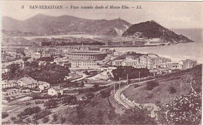 G276 BASQUE COUNTRY - SAN SEBASTIAN - VIEW TAKEN FROM MOUNT ULIA