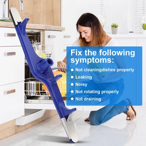 Piezas de brazo pulverizador de lavado inferior inferior inferior para lavavajillas para Frigidaire 5304517203 154568001 - Imagen 4 de 8