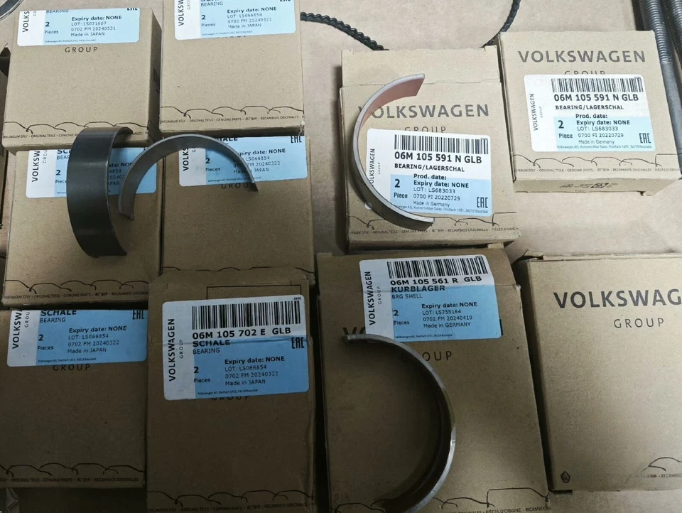 20X Azulejo de cigüeñal OEM + Azulejo de biela para Audi S4 SQ5 A8 Q7 Q8 Cayenne 3.0 Foto 2 de 4