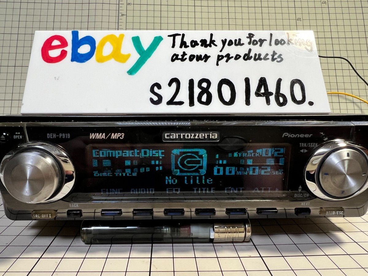 カロッツェリア DEH-P919 CDプレイヤー ジャンク扱い カロッツェリア DEH-P919 CDプレイヤー ジャンク扱い カロッツェリア