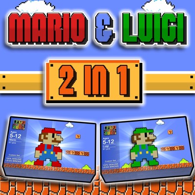 mario and luigi lego