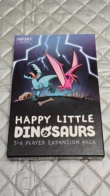 Happy Little Dinosaurs 5-6 Player Expansion Pack Unstable Games - New